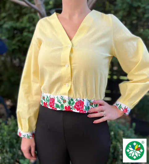 Bluza Amy galbena