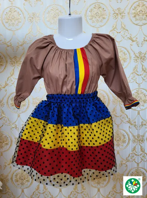 Compleu fata tricolor 2