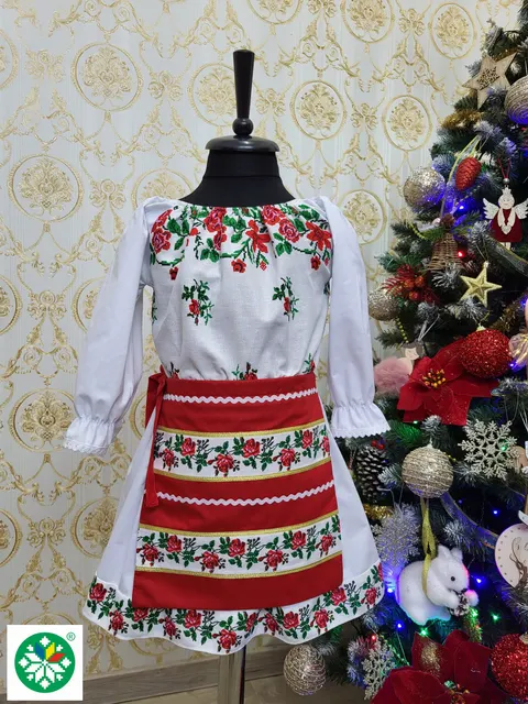 Costum traditional pentru fete model 2