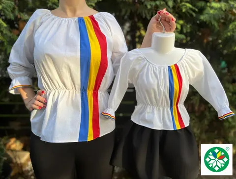 Set ii tricolor mama-fiica model 1