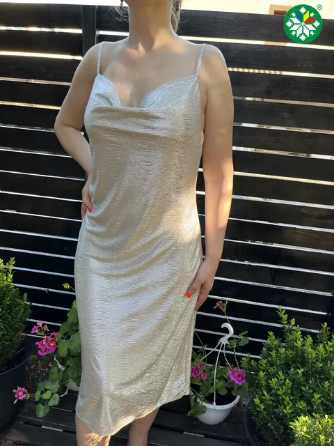 Rochie Aissa aurie
