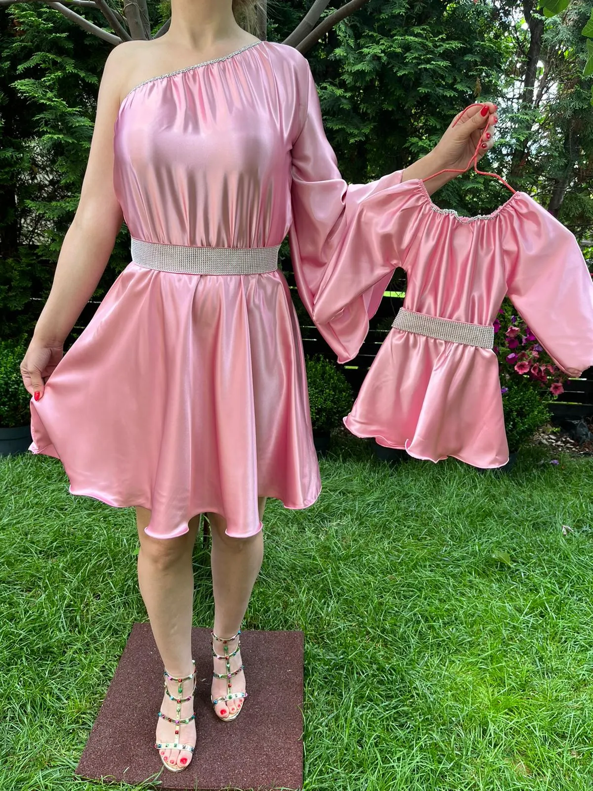 Rochie fetita Aurora roz
