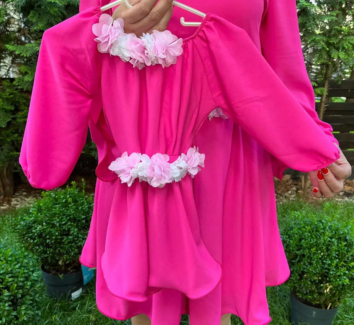 Rochie fetita Cosanzeana fucsia