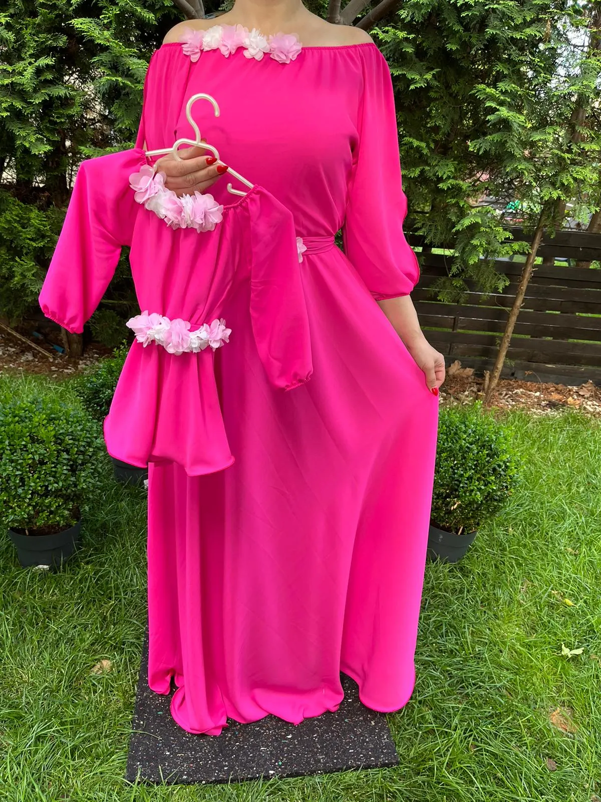 Rochie fetita Cosanzeana fucsia