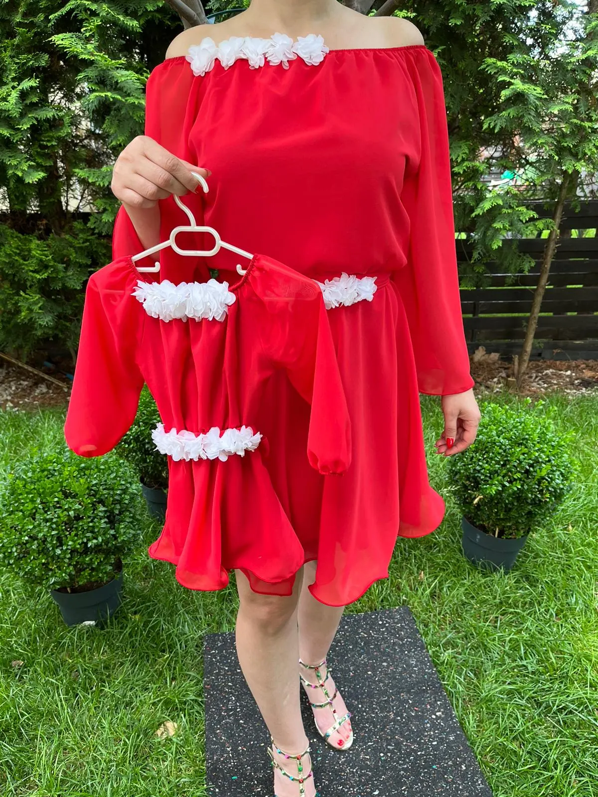 Rochie fetita Cosanzeana rosie