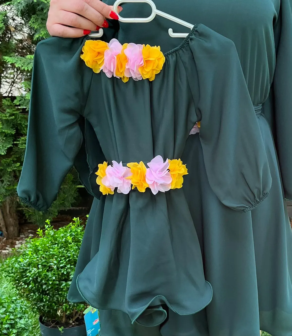 Rochie fetita Cosanzeana verde
