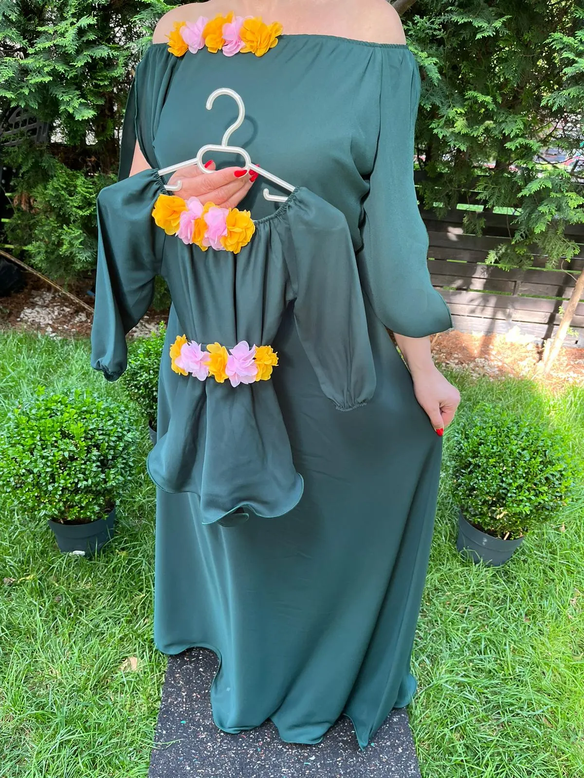 Rochie fetita Cosanzeana verde