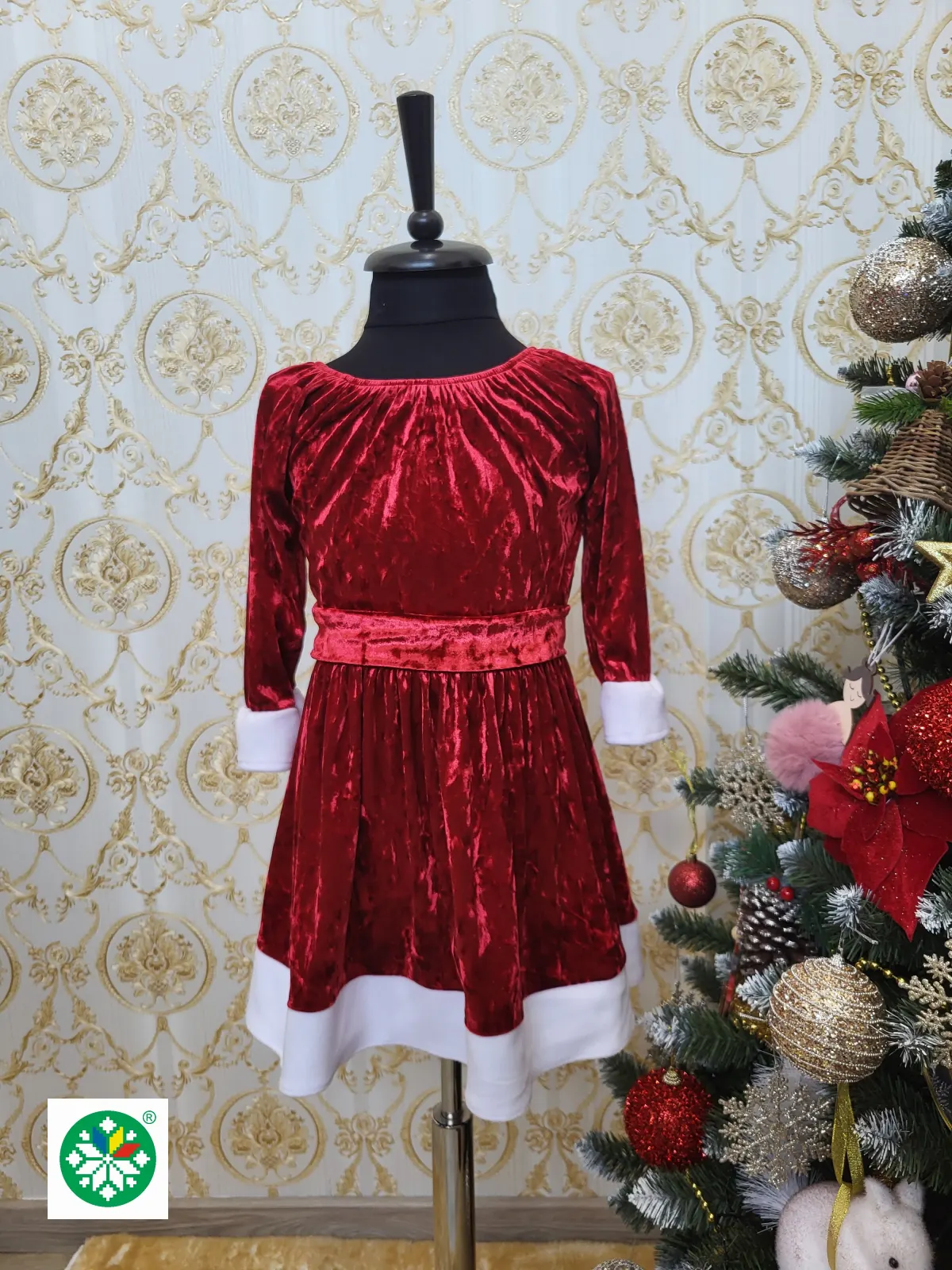 Rochie fetita Craciunita