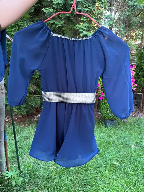 Rochie fetita Ecaterina bleumarin