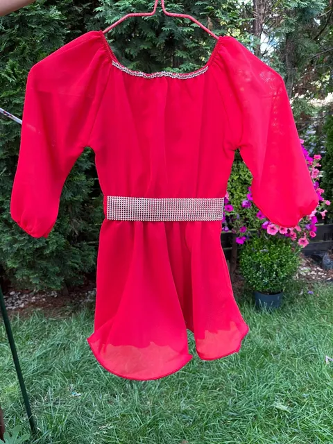 Rochie fetita Ecaterina rosie