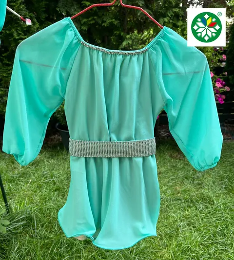Rochie fetita Ecaterina turquoise