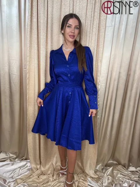 Rochie Marilyn albastra
