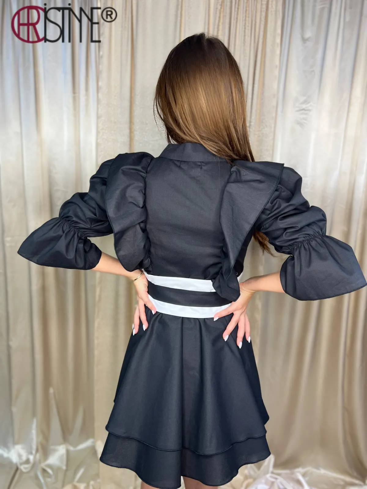 Rochie Matrioska neagra