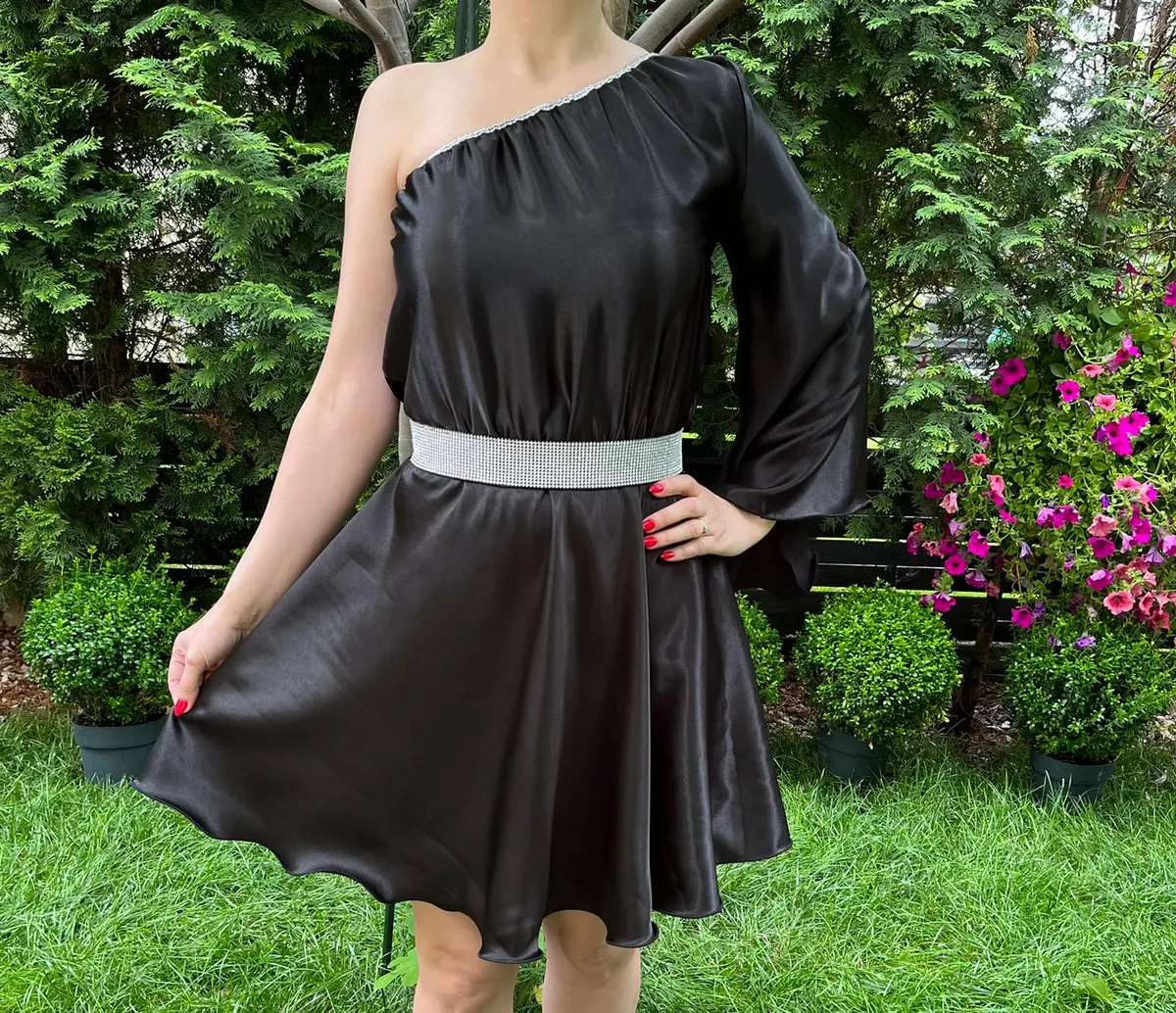 Rochie scurta Aurora neagra