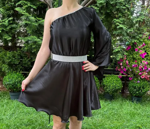 Rochie scurta Aurora neagra