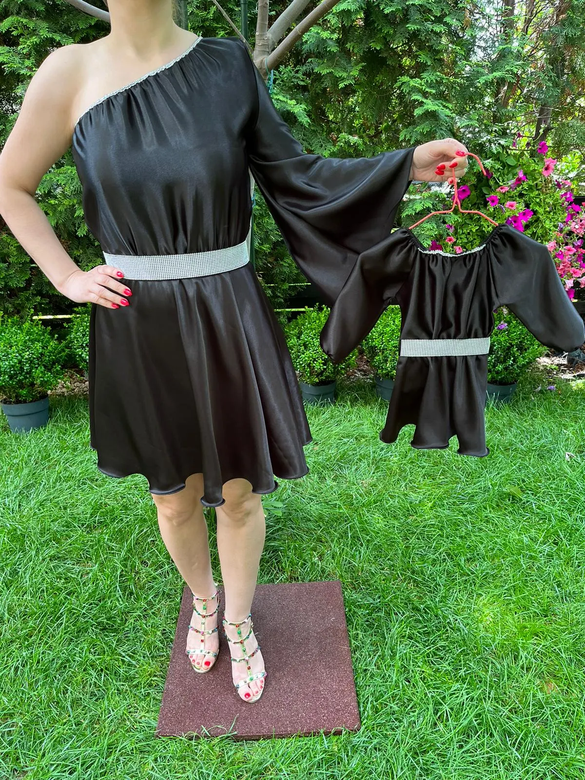 Rochie scurta Aurora neagra