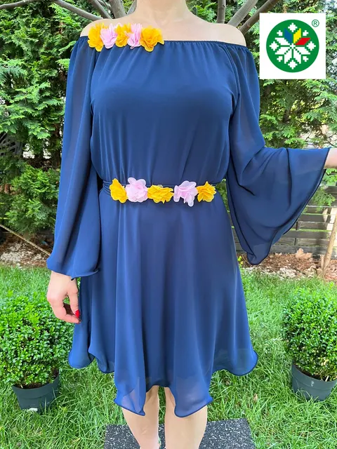 Rochie scurta Cosanzeana bleumarin