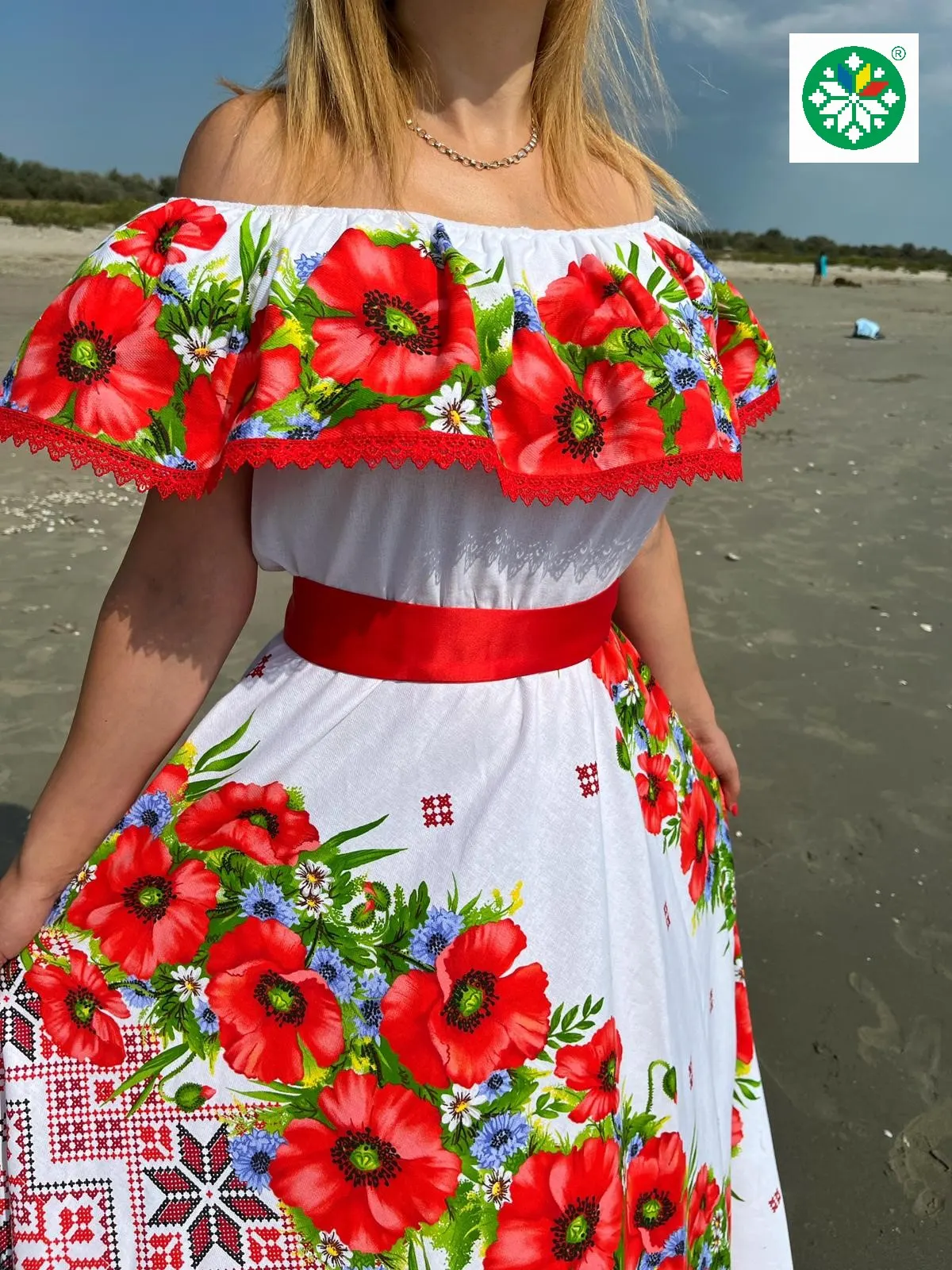 Rochie traditionala lunga Anna