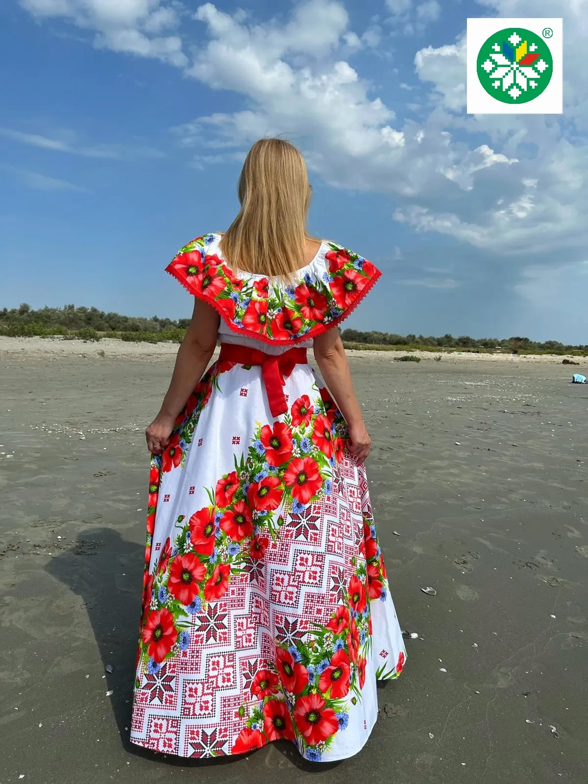 Rochie traditionala lunga Anna