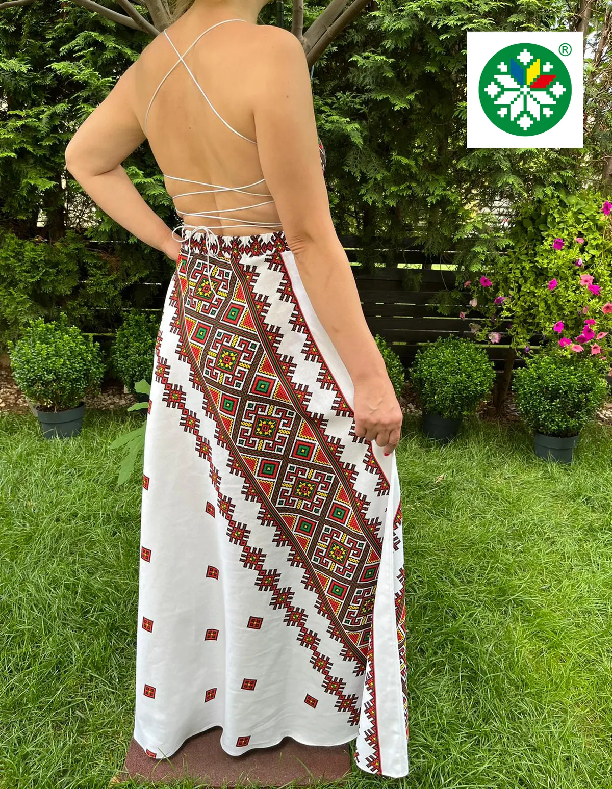 Rochie traditionala lunga Claudia