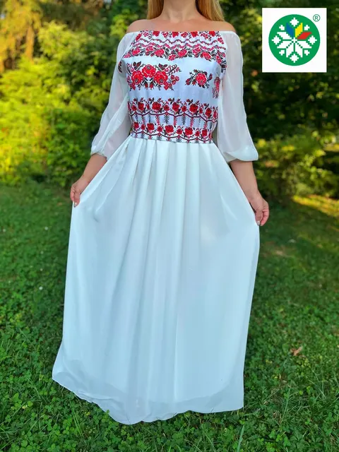 Rochie traditionala lunga Gloria