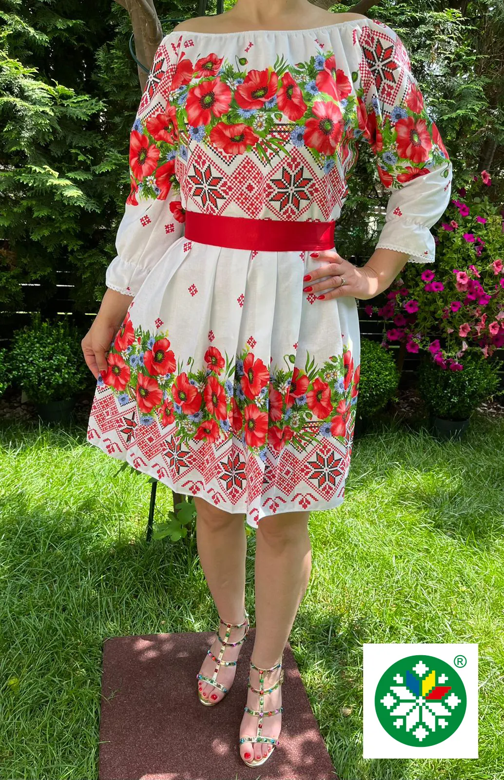 Rochie traditionala pliuri Ilinca