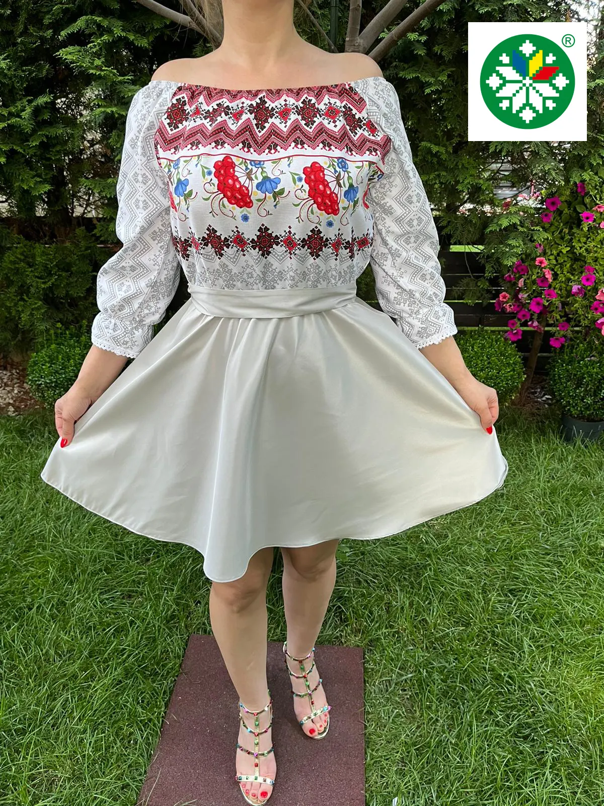Rochie traditionala scurta Anisoara