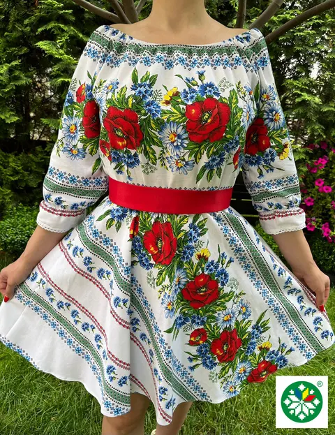Rochie traditionala scurta Florica