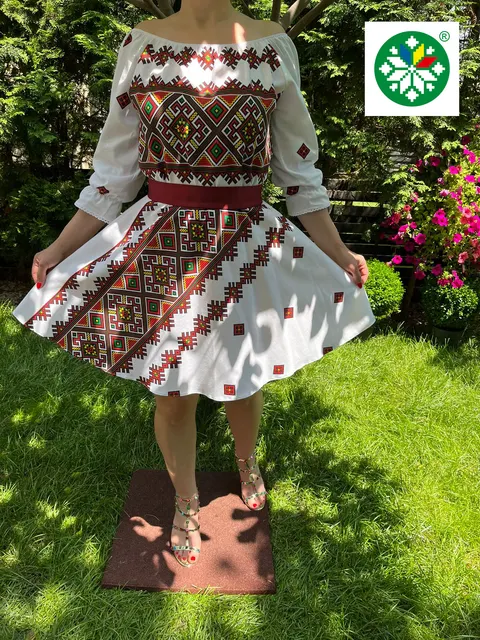 Rochie traditionala scurta Petruta