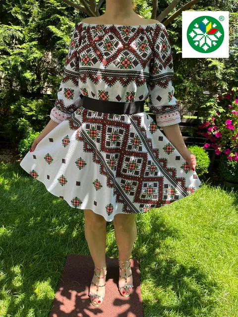 Rochie traditionala scurta Rozalia