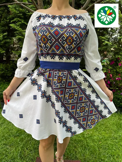 Rochie traditionala scurta Veronica