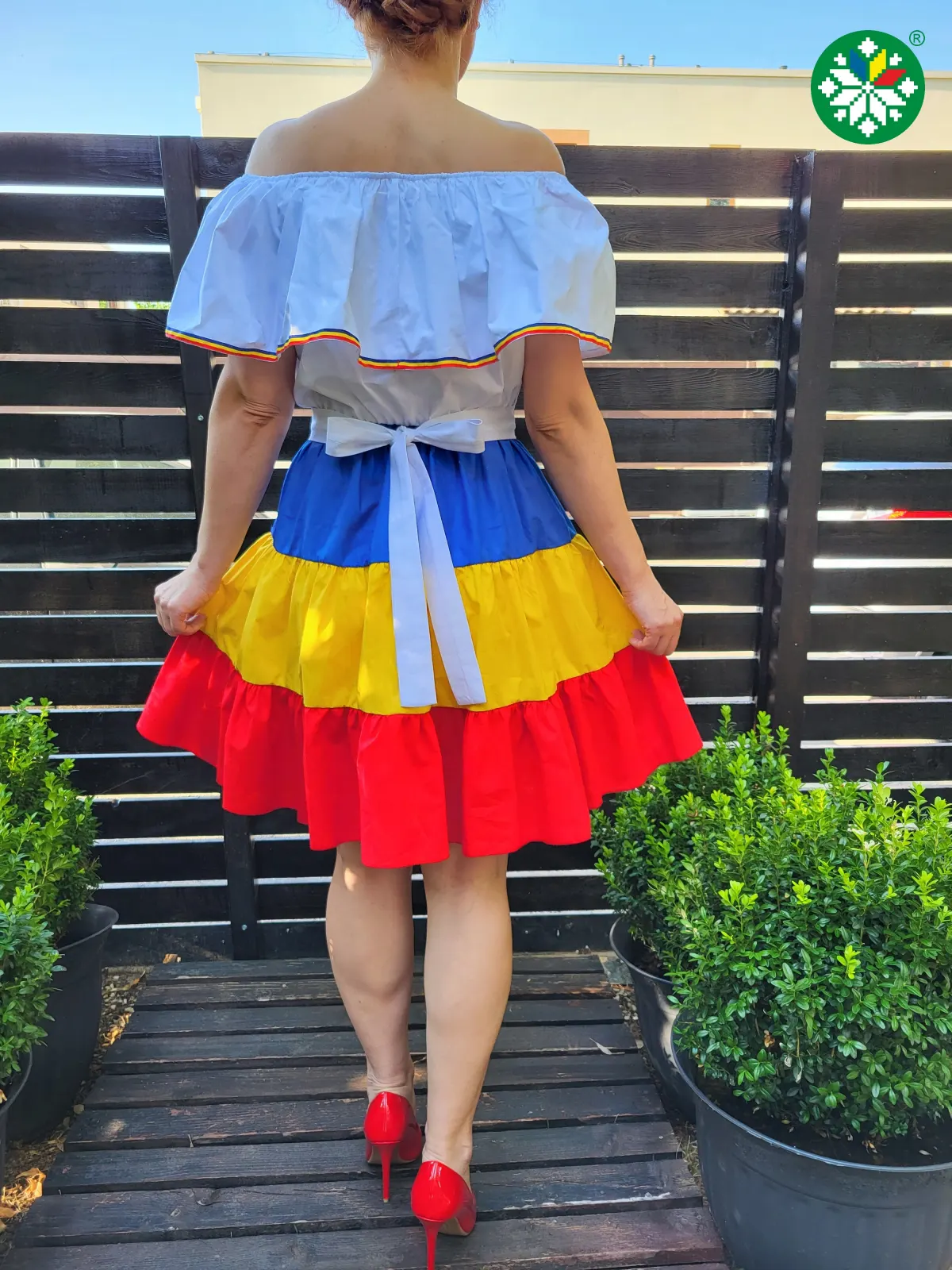 Rochie tricolor 2