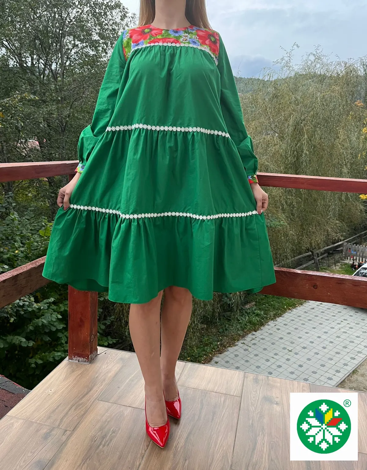 Rochie volane Noelle