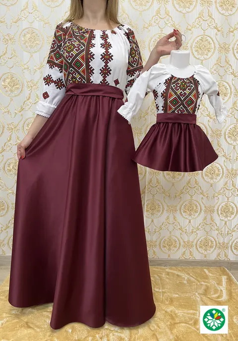 Set rochie lunga Fabia