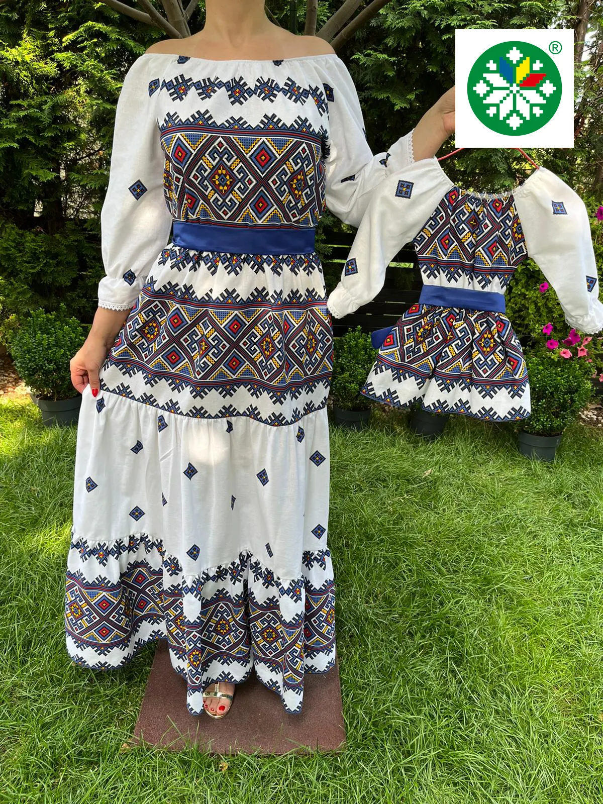 Set rochie lunga Bianca