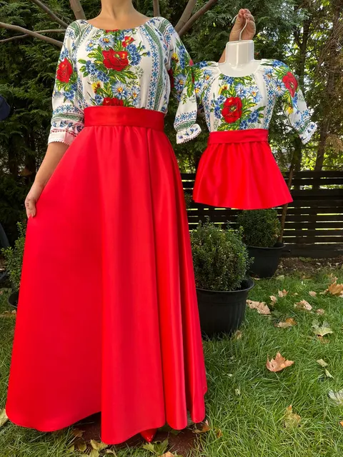 Set rochie lunga Luiza