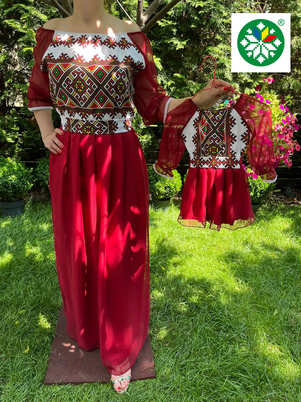Set rochie lunga Mihaela
