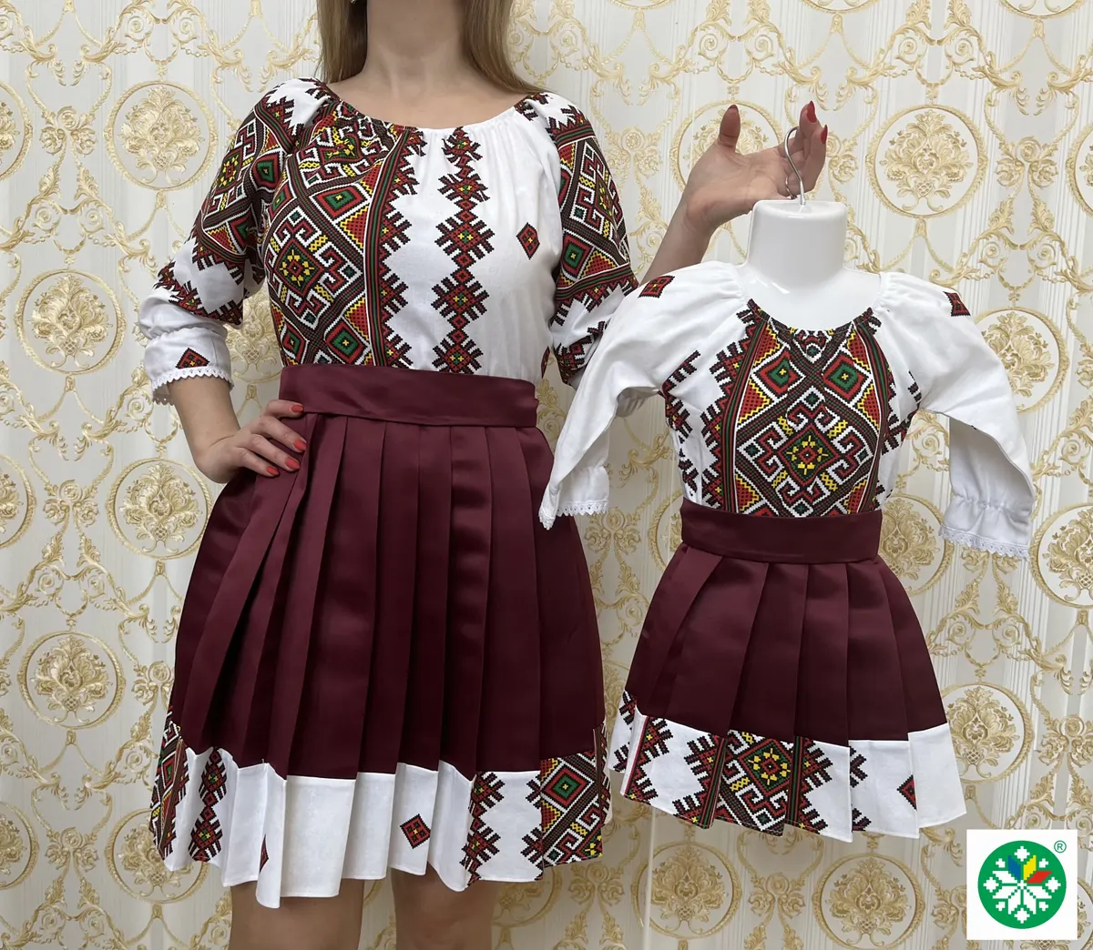 Set rochie pliuri Lara