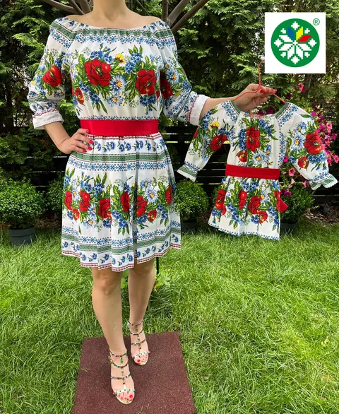 Set rochie pliuri Cosmina