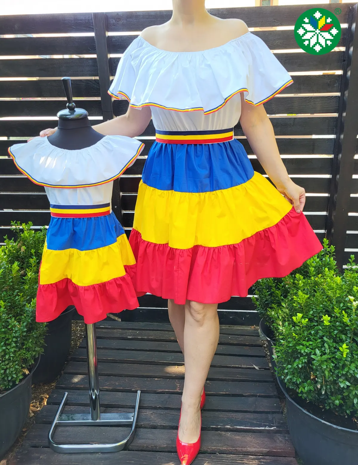 Set rochii tricolor 2